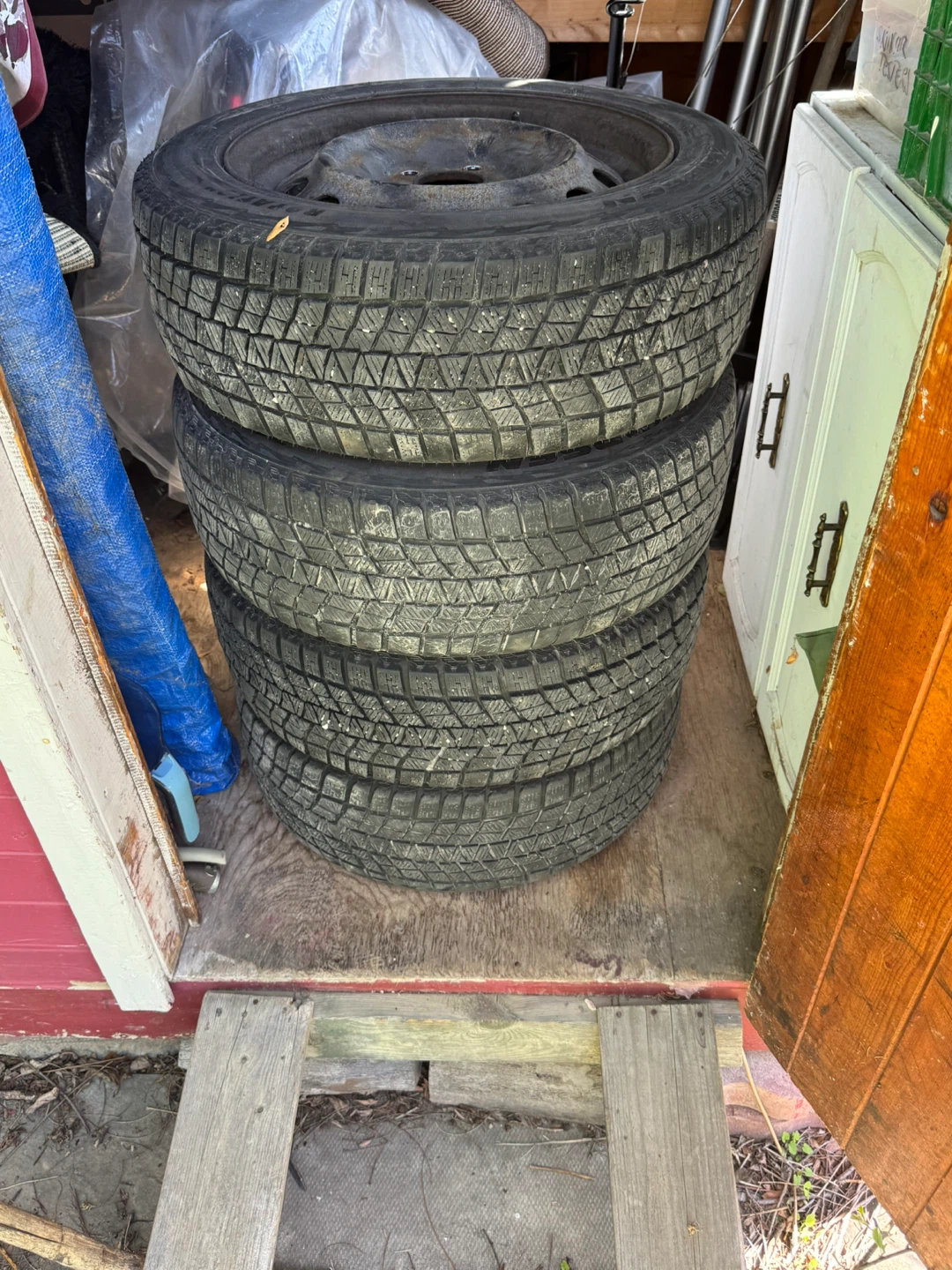 Set of 4 Winter Tires 205/55R16