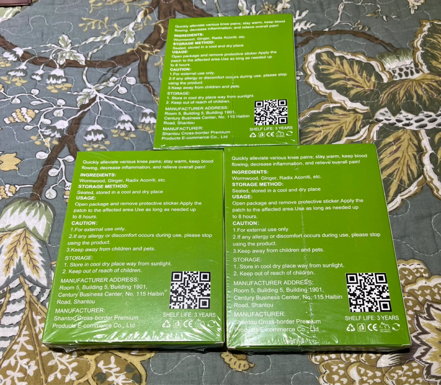 EELHOE Pain Relief Patch (3 Pack) - photo 2