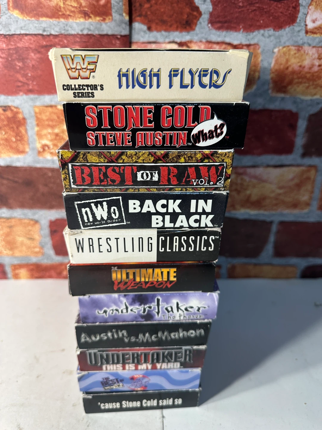 Collection of WWF/WWE Wrestling VHS Tapes - photo 2
