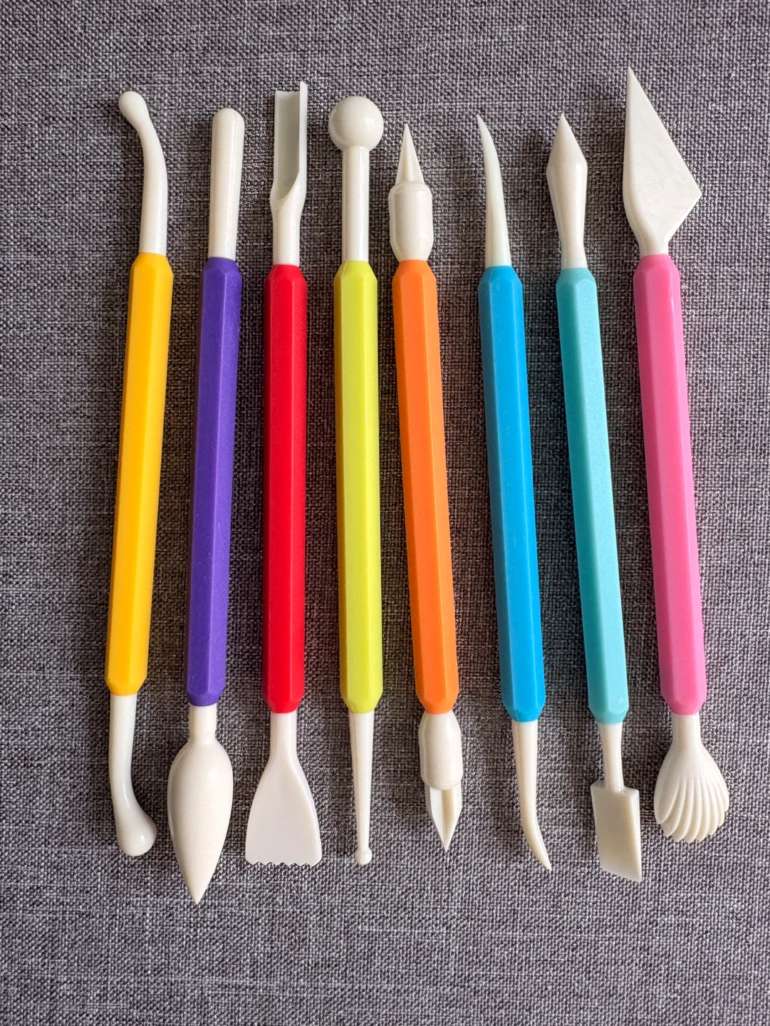 Set of 8 Fondant and Clay Modelling Tools