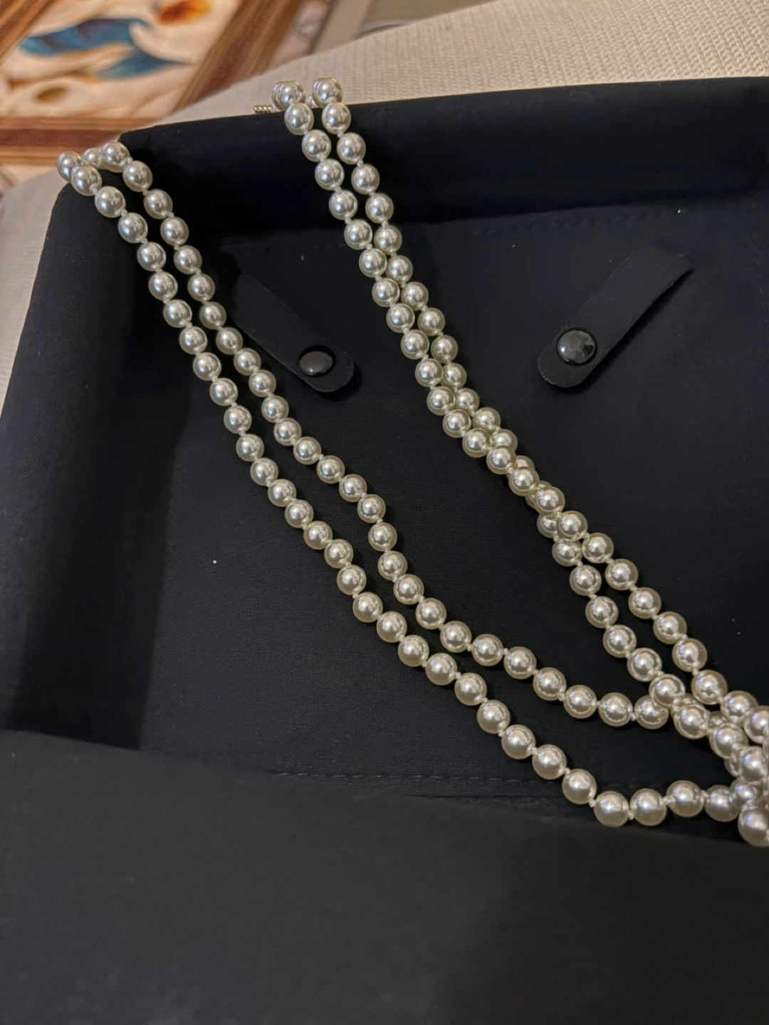 CHANEL PEARL NECKLACE - photo 3