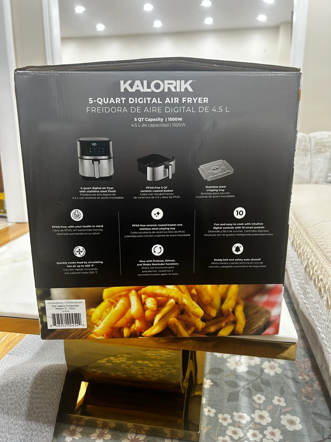 Kalorik 5-Quart Digital Air Fryer - photo 2