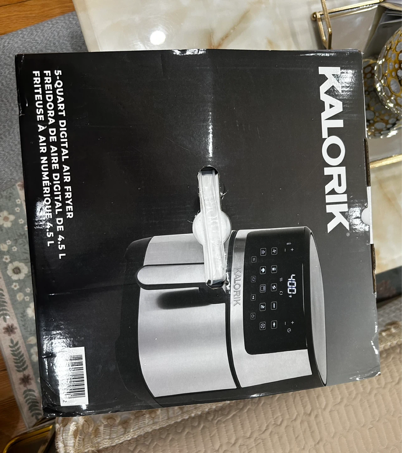 Kalorik 5-Quart Digital Air Fryer - photo 3