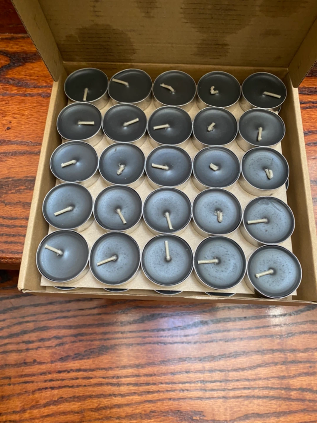 50 Pack Tealights - Black - photo 2