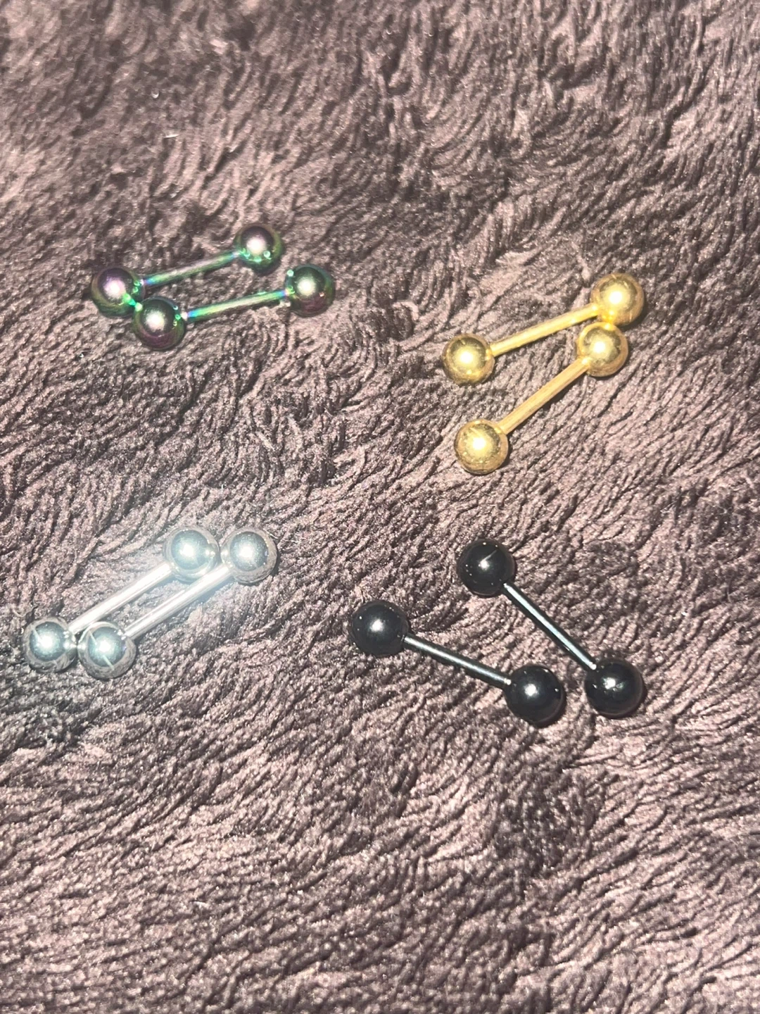 Assorted Barbell Piercing Jewelry Set - photo 2