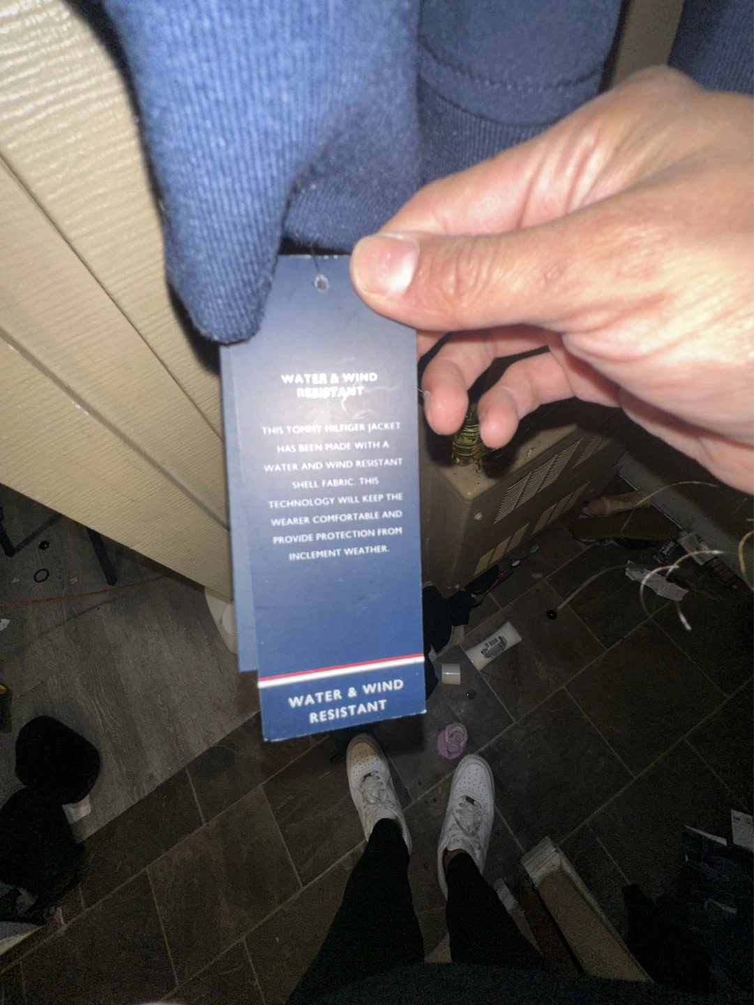 Tommy Hilfiger Men's Navy Water & Wind Resistant Jacket - photo 5