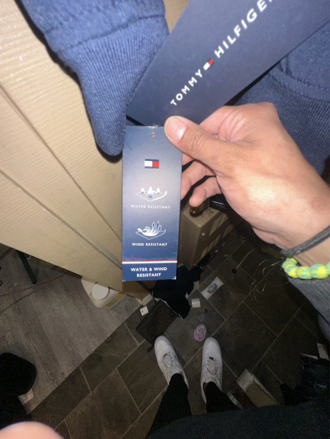 Tommy Hilfiger Men's Navy Water & Wind Resistant Jacket - photo 4