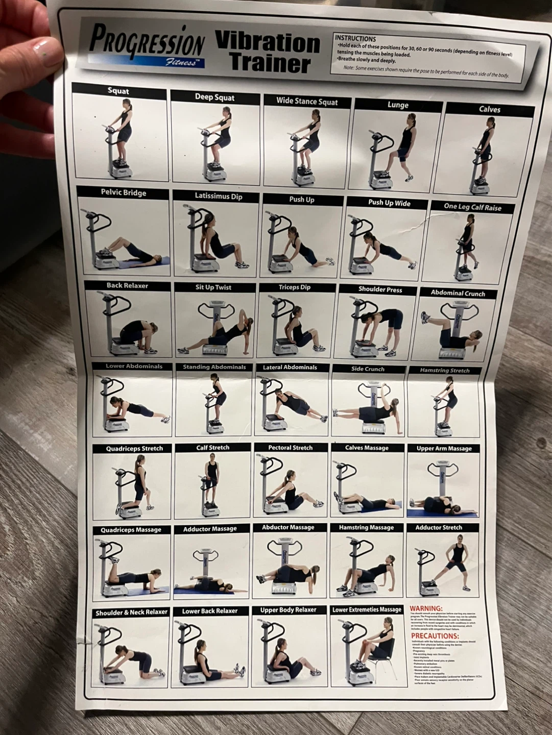 Progression Fitness Vibration Trainer PV1000 - photo 5