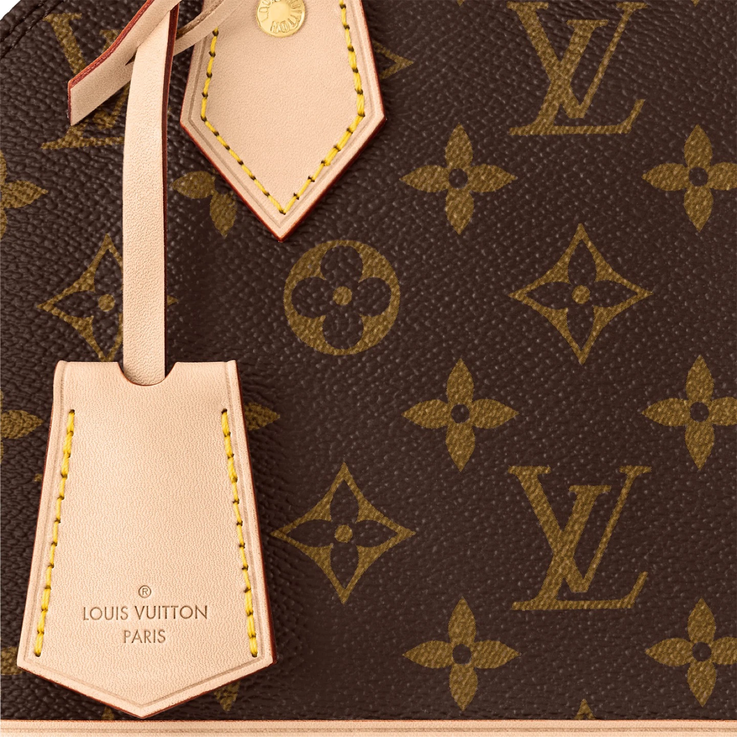 Louis Vuitton Alma BB Monogram Canvas Handbag - photo 4