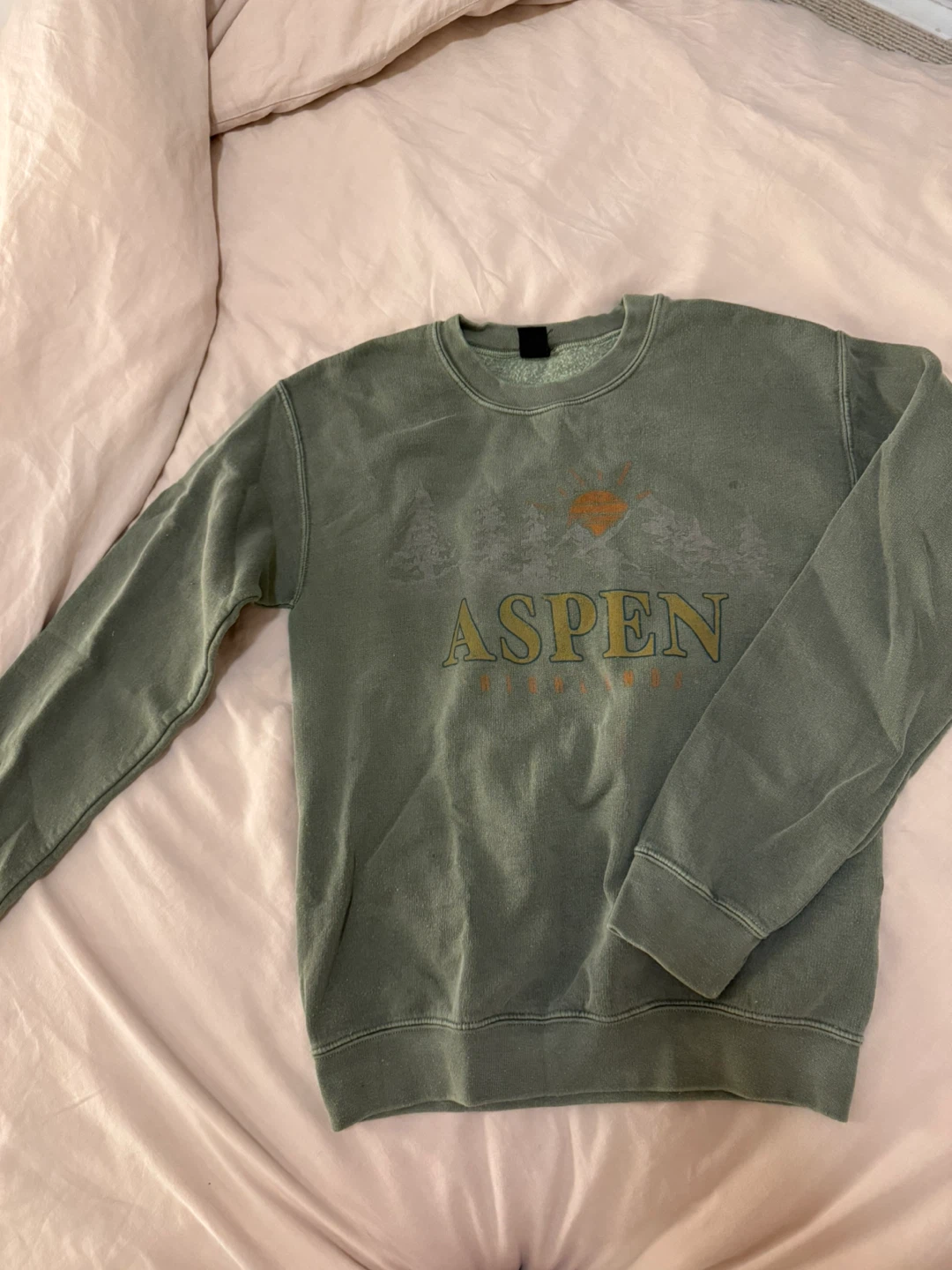 Green Aspen Crewneck Sweatshirt - photo 2