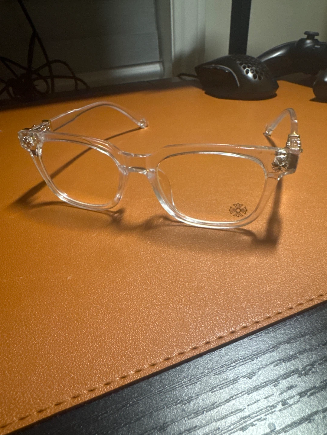 Chrome Hearts Clear Glasses
