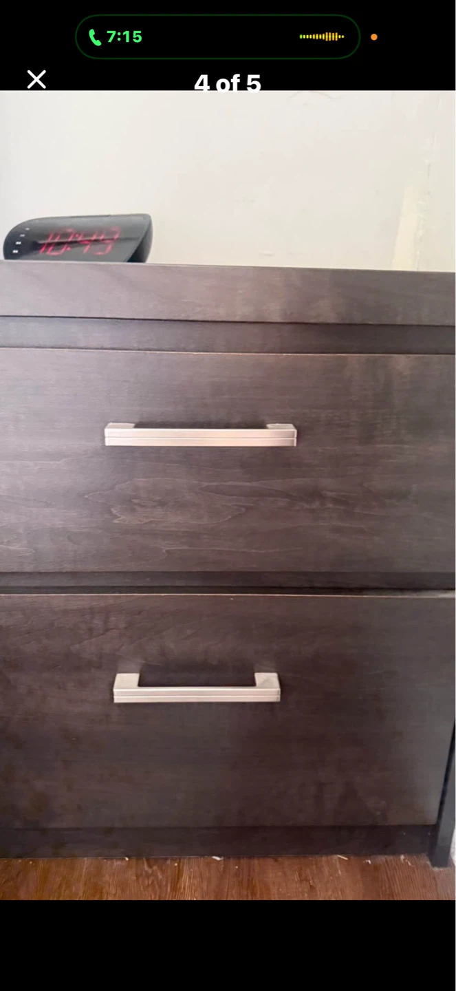 Dark Wood Bedroom Set - photo 2