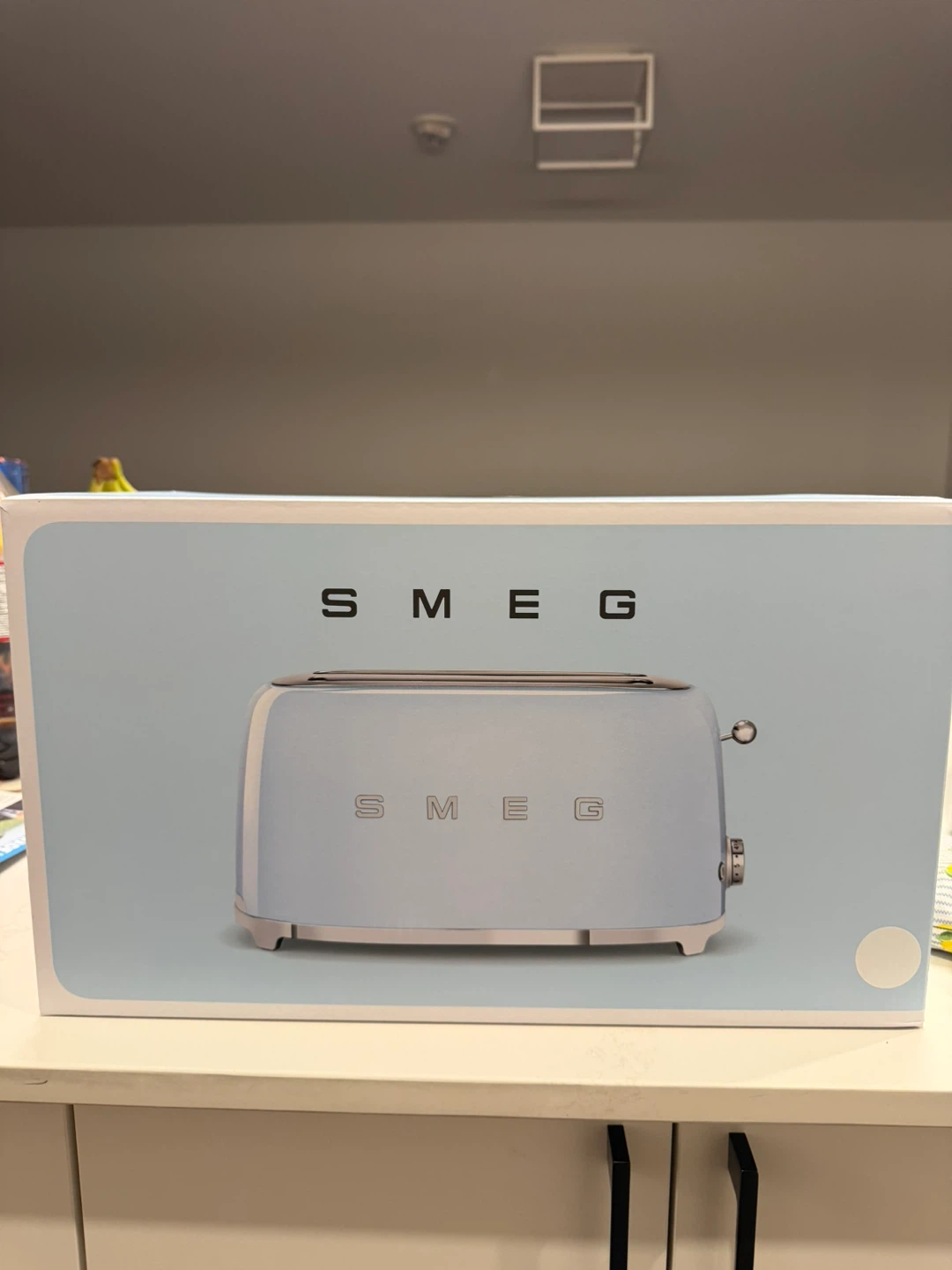 Smeg 50's Style Retro Long Slot Toaster - 4-Slice - Cream