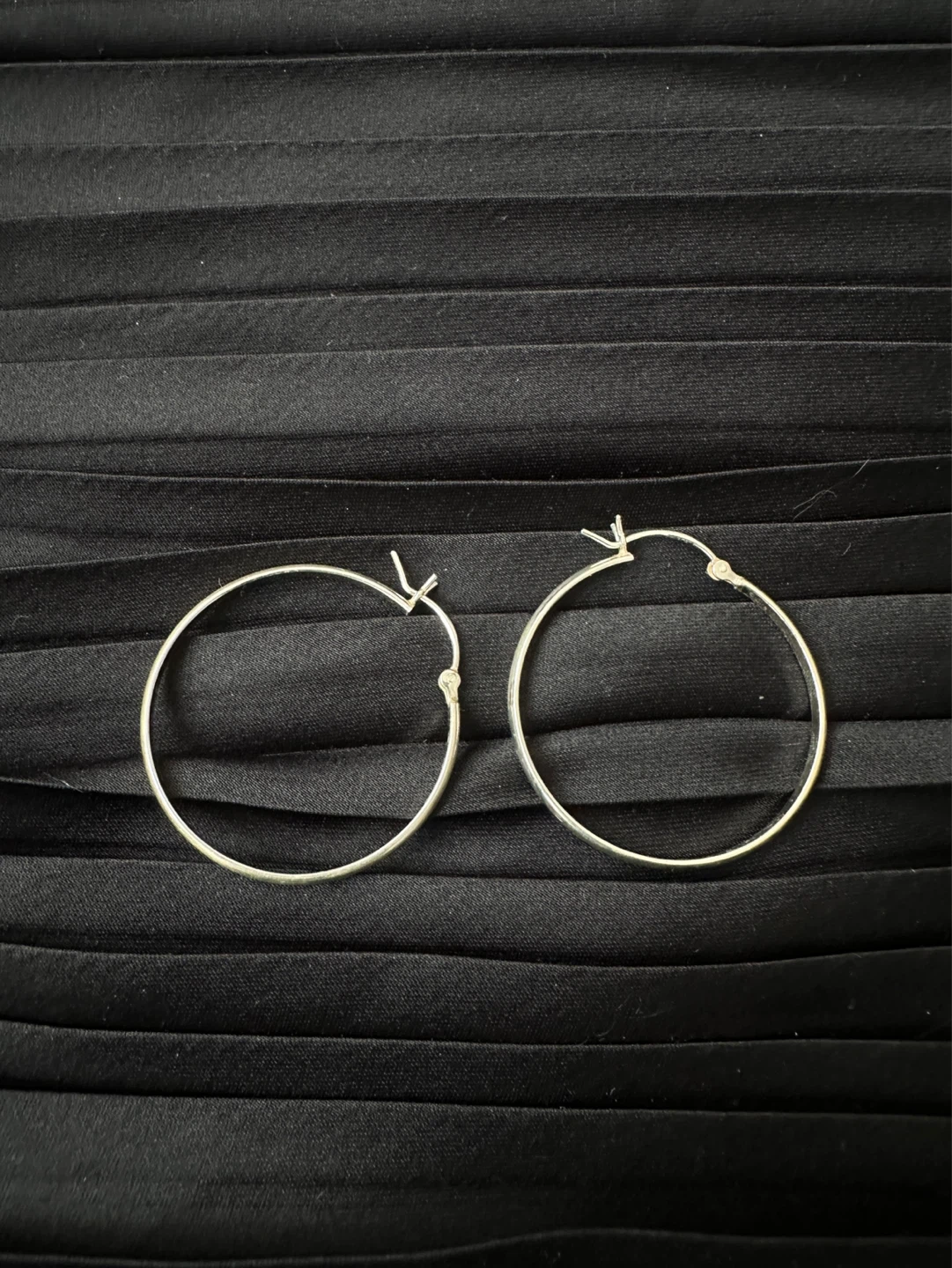 Sterling Silver Hoop Earrings