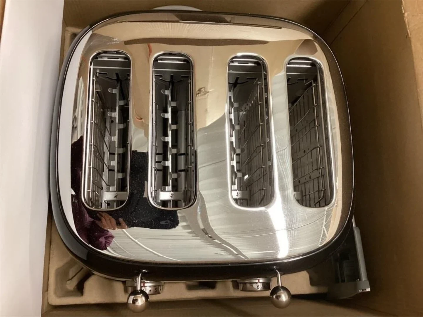 SMEG 4X4 SLICE TOASTER - BLACK - ONE SIZE - photo 4