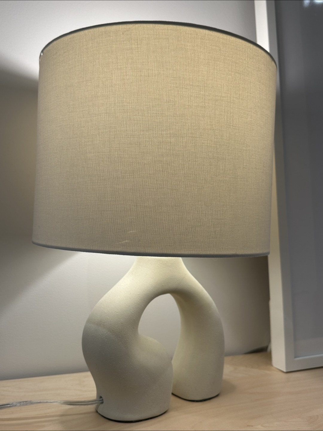 Modern Sculptural Table Lamp 2x