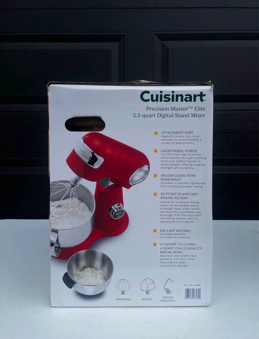 Cuisinart Precision Master Elite 5.5-quart Mixer - Red - photo 2