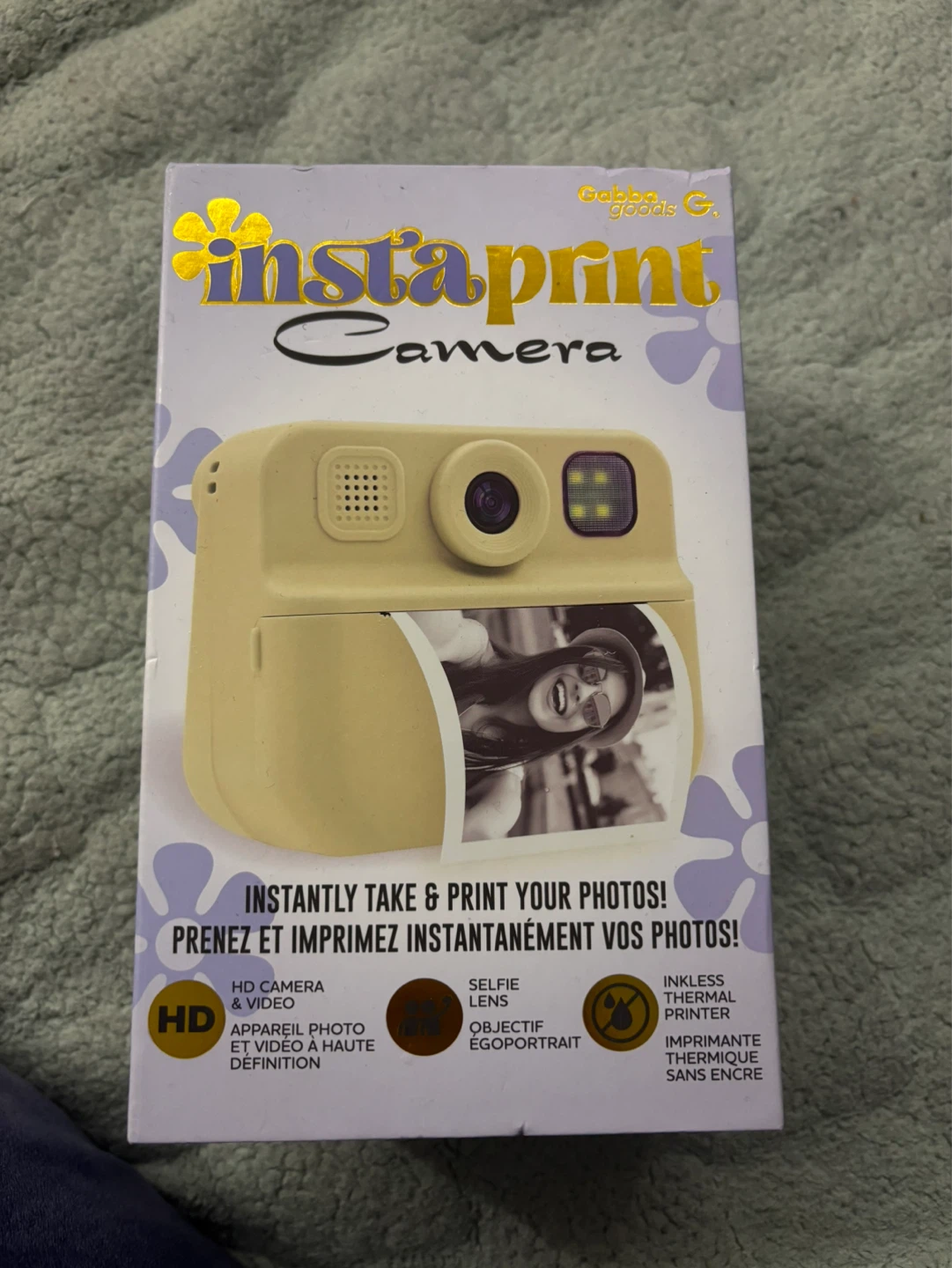 InstaPrint Camera Yellow