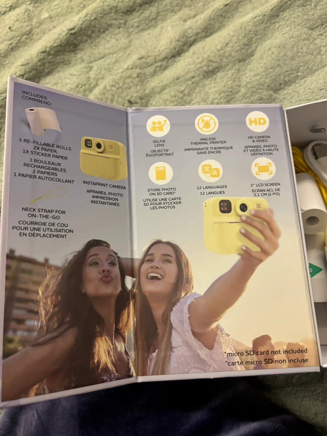 InstaPrint Camera Yellow - photo 5