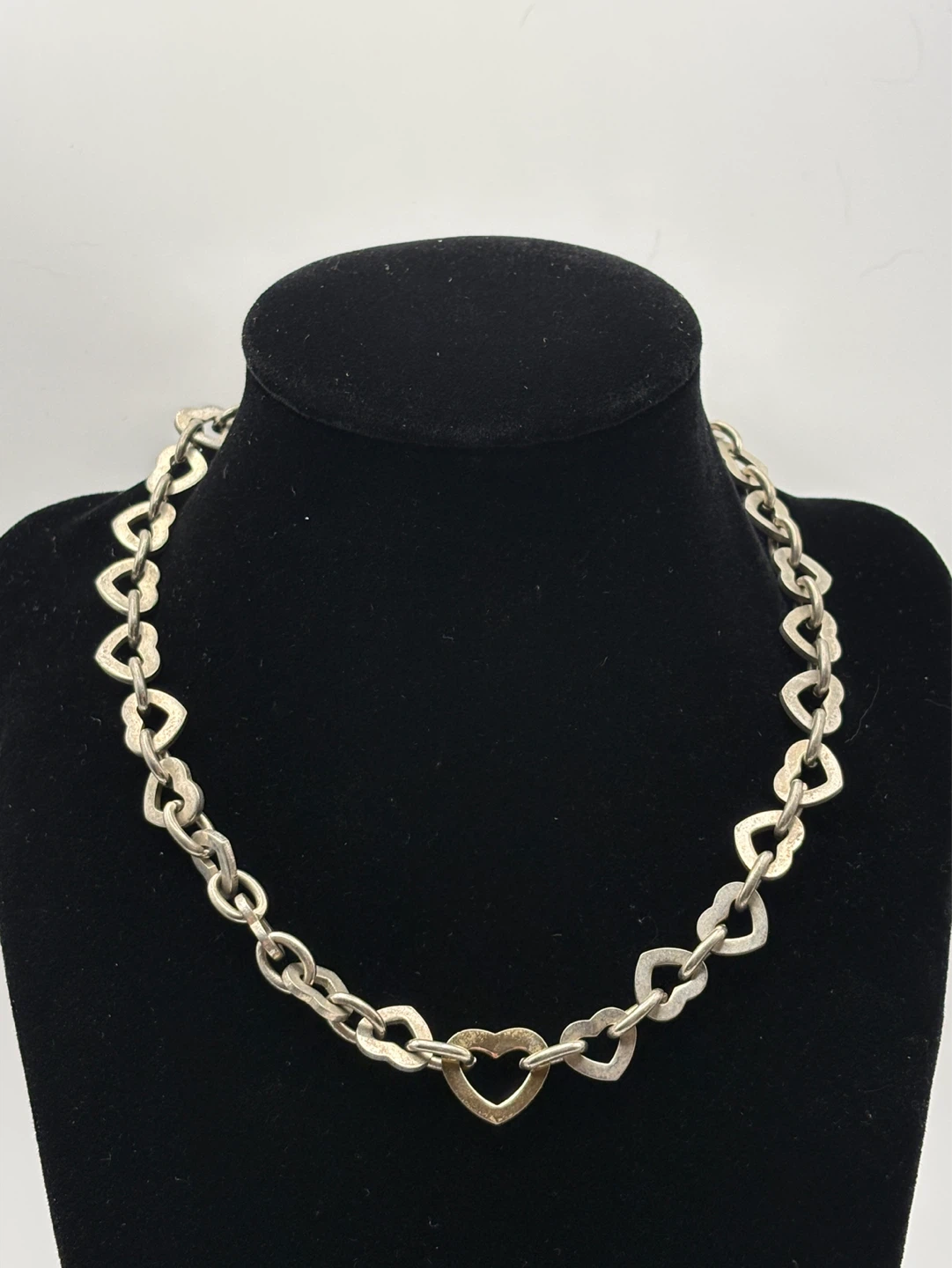 Heart Link Chain Necklace