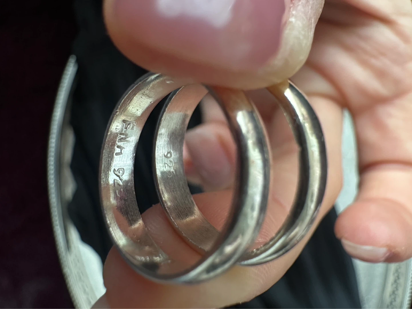 Sterling Silver Band Ring - photo 2