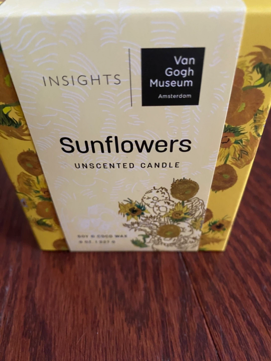 Van Gogh Museum Sunflowers  Candle - photo 2