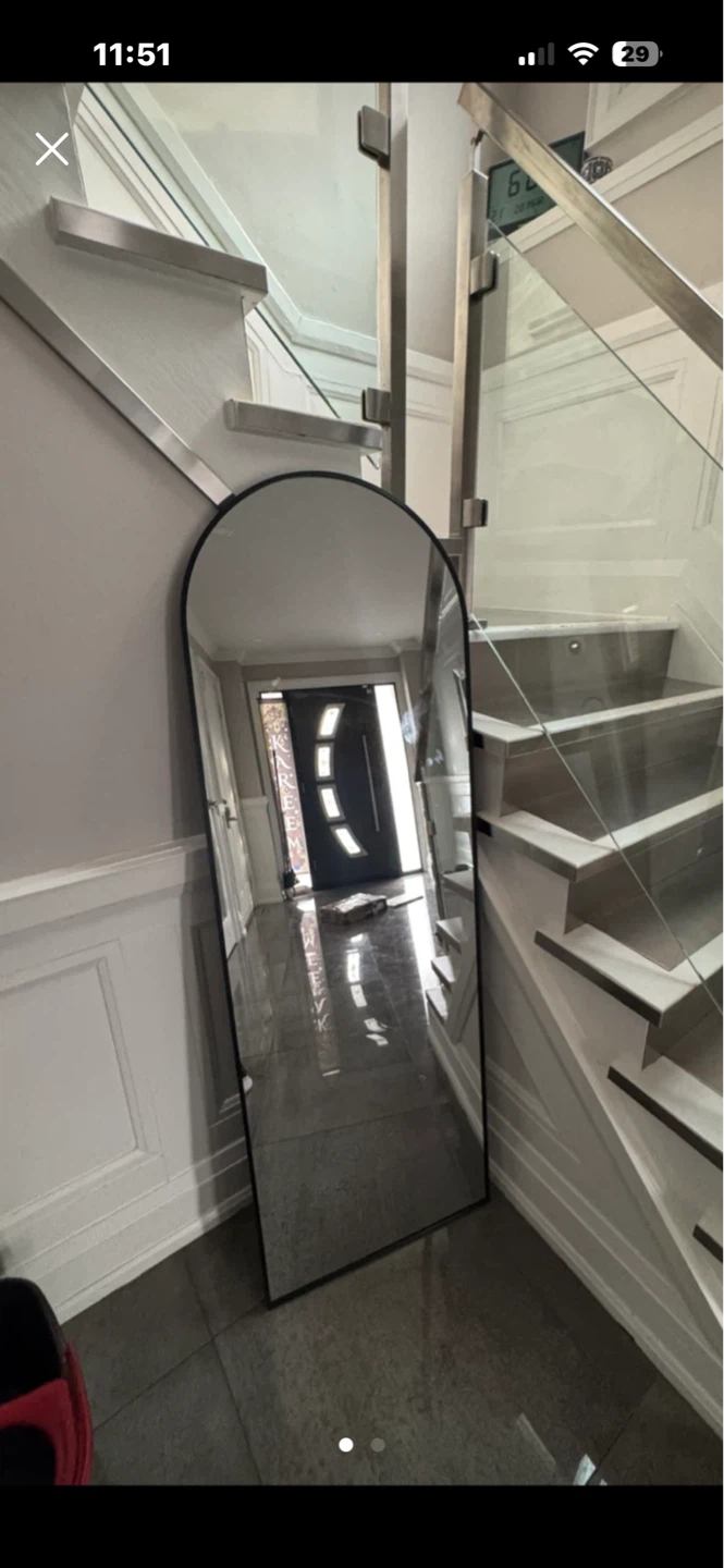 Arch Floor Mirror