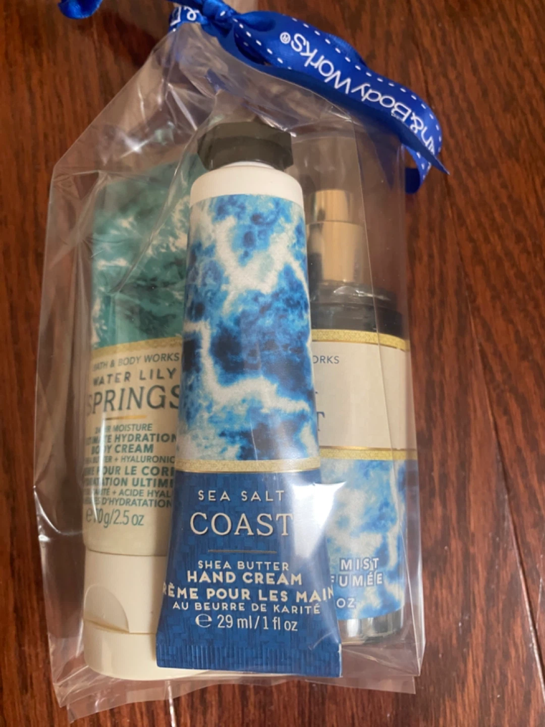 Bath & Body Works Sea Salt Coast & Water Lily Springs Set