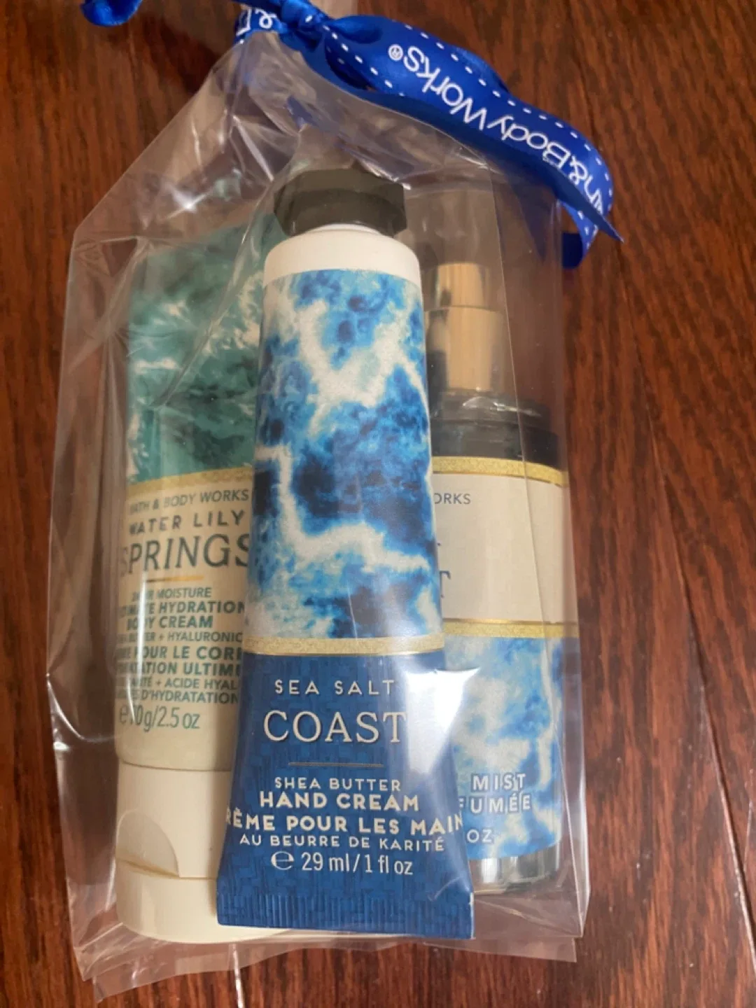 Bath & Body Works Sea Salt Coast & Water Lily Springs Set