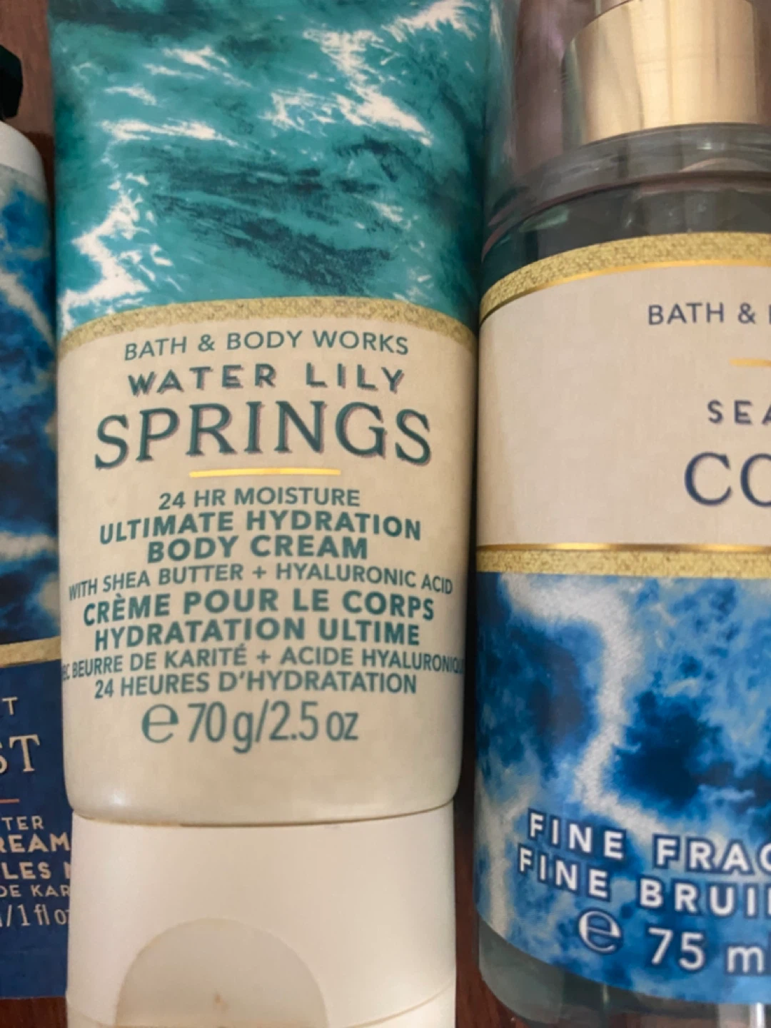 Bath & Body Works Sea Salt Coast & Water Lily Springs Set - photo 4