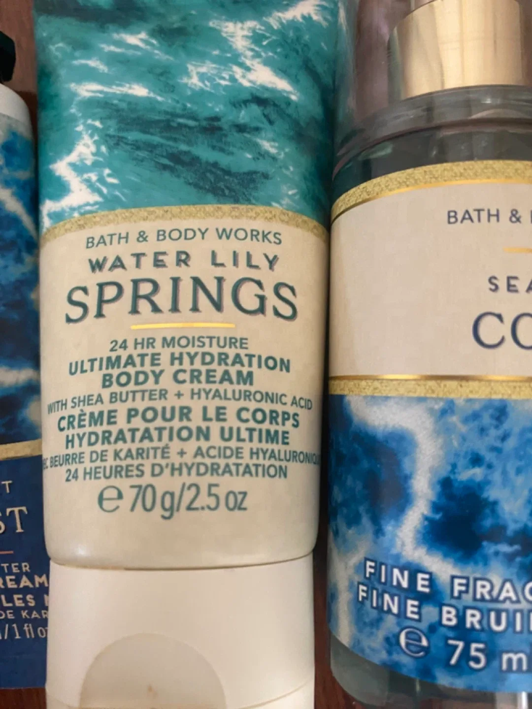 Bath & Body Works Sea Salt Coast & Water Lily Springs Set - photo 4