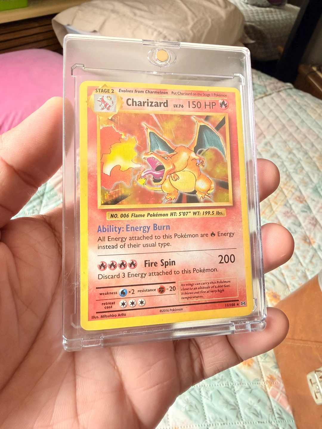 Pokemon Charizard Trading Card