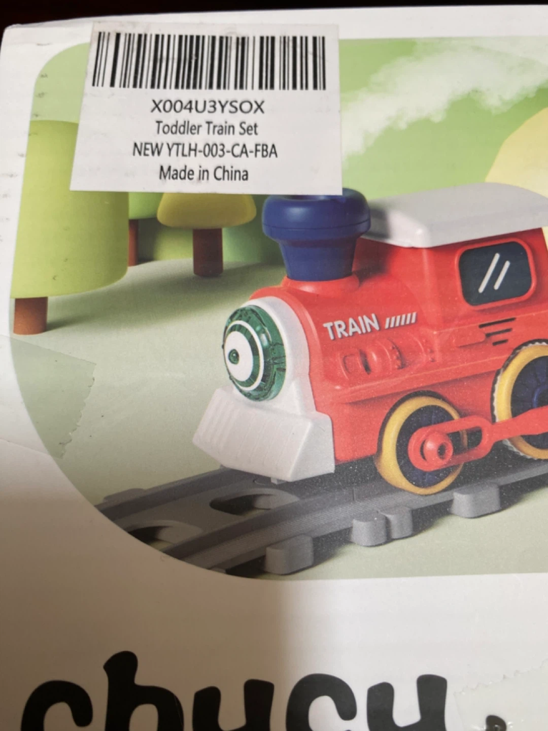 YONGEW Toddler Train Set - "chucu, chu!" - photo 4