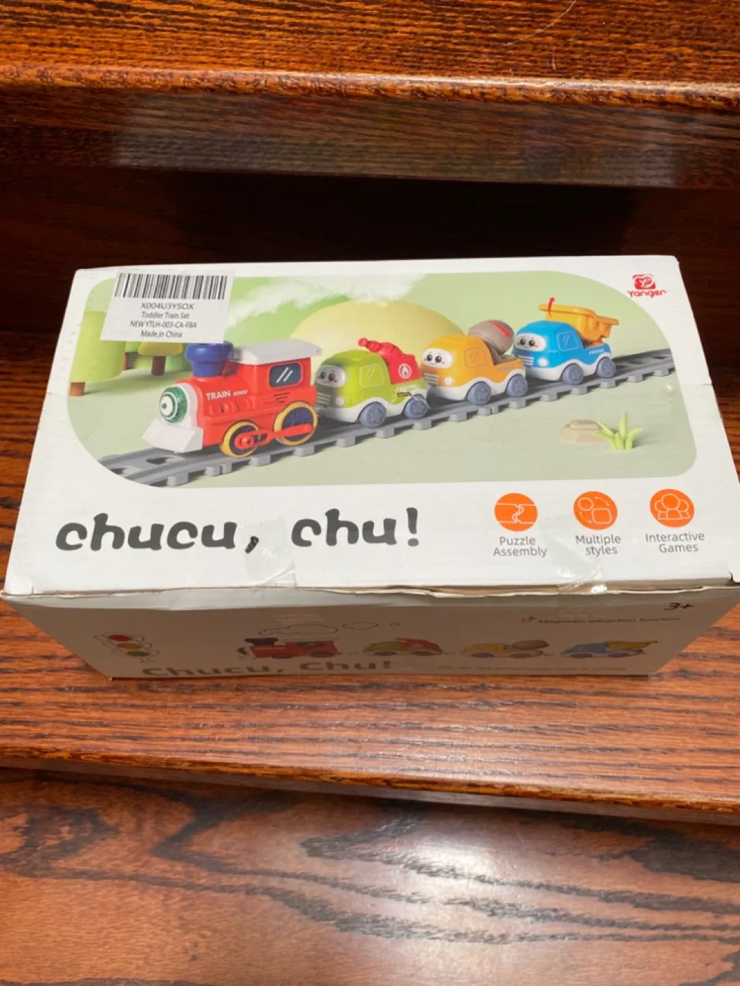 YONGEW Toddler Train Set - "chucu, chu!" - photo 5