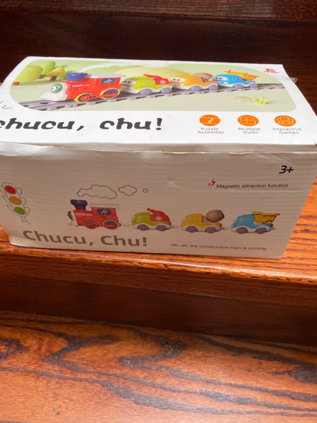 YONGEW Toddler Train Set - "chucu, chu!"