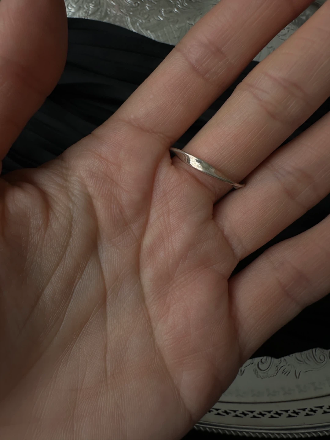 Unisex Silver Ring - photo 2