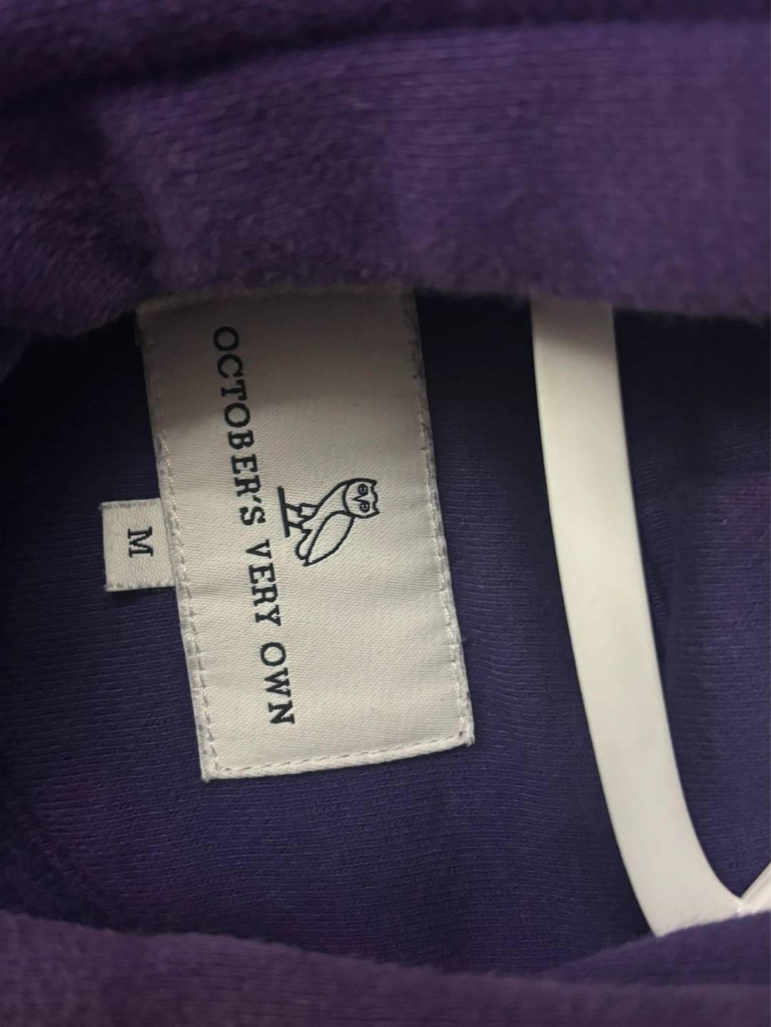 October's Very Own OVO Owl Hoodie Purple Size M - photo 3