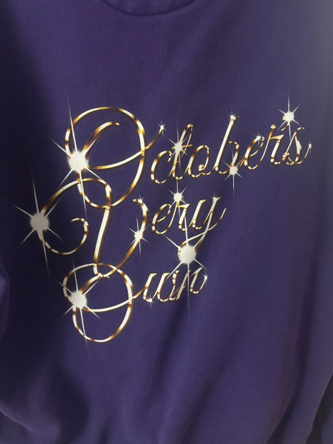 October's Very Own OVO Owl Hoodie Purple Size M - photo 2