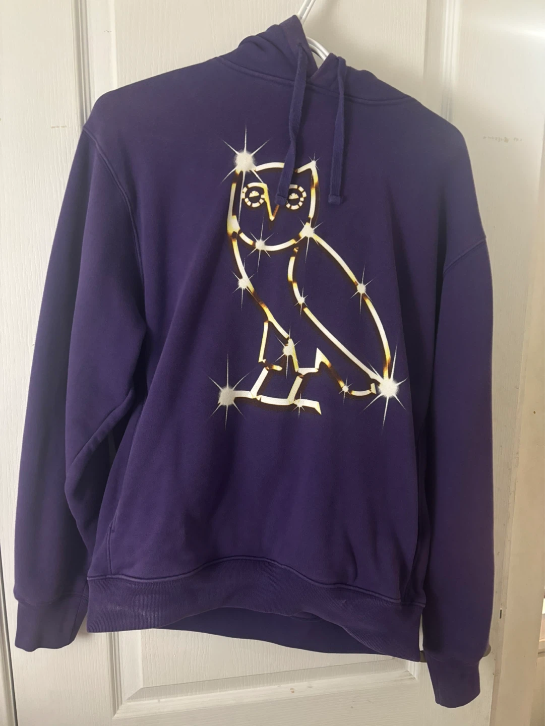 October's Very Own OVO Owl Hoodie Purple Size M