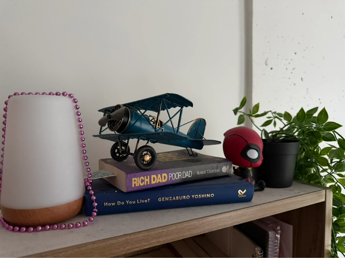 Teal Biplane Model + Room Decoration Items Bundle – $45 for All - photo 3