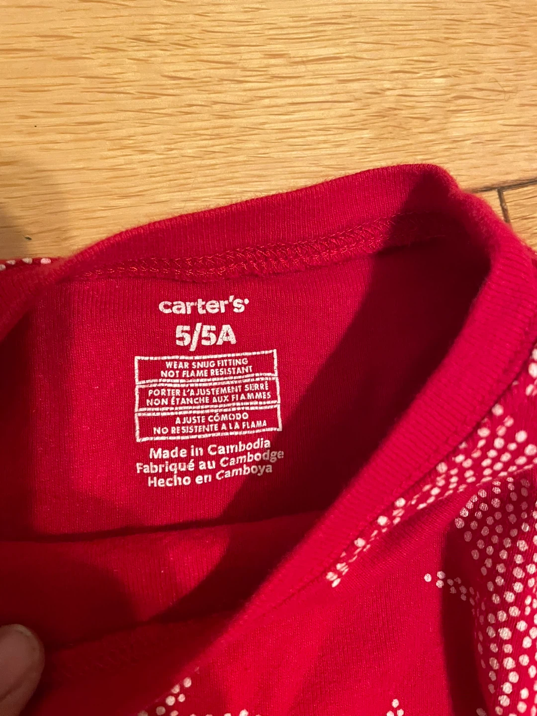Carter's Kids Pajamas Size 5/5A - photo 4