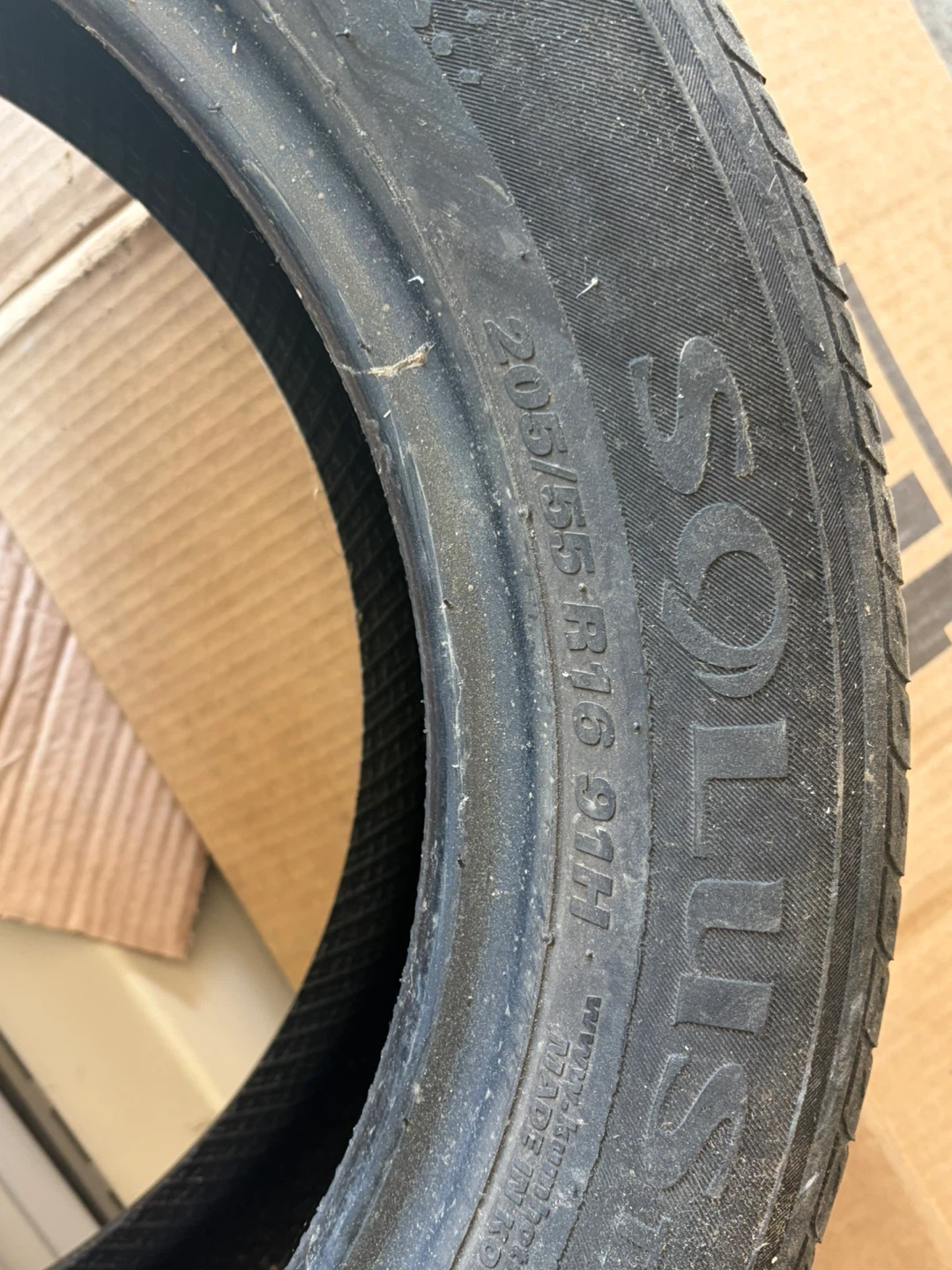 Kumho Solus 205/55R16 91H Tire - photo 4