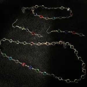 Multi-color Gemstone Jewelry Set