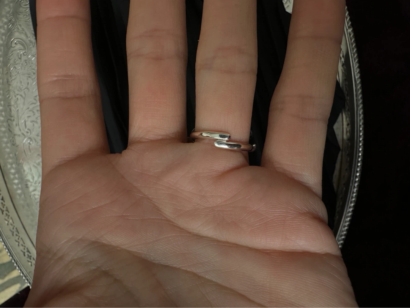 Silver Bow Ring - photo 2