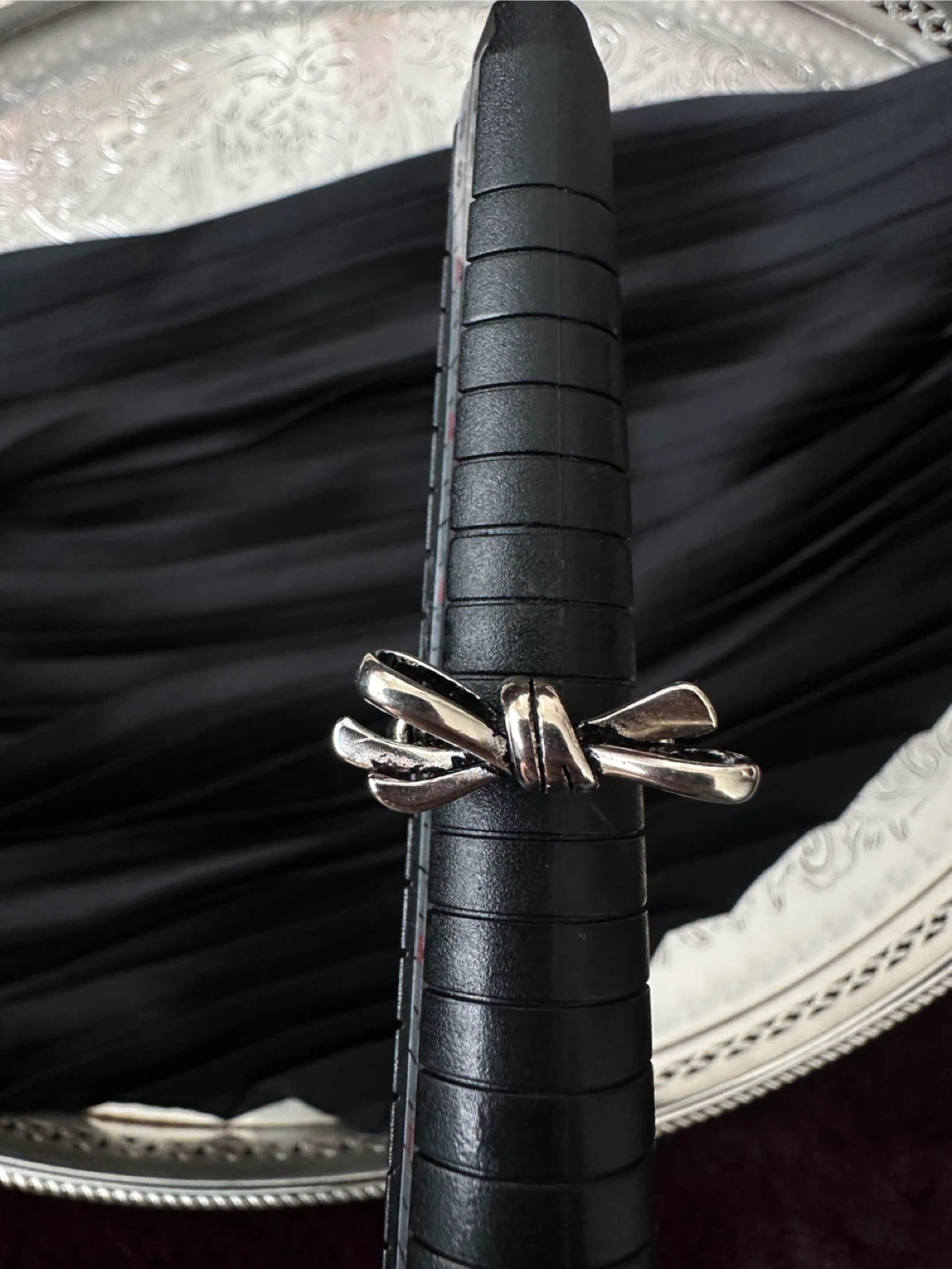 Silver Bow Ring - photo 5
