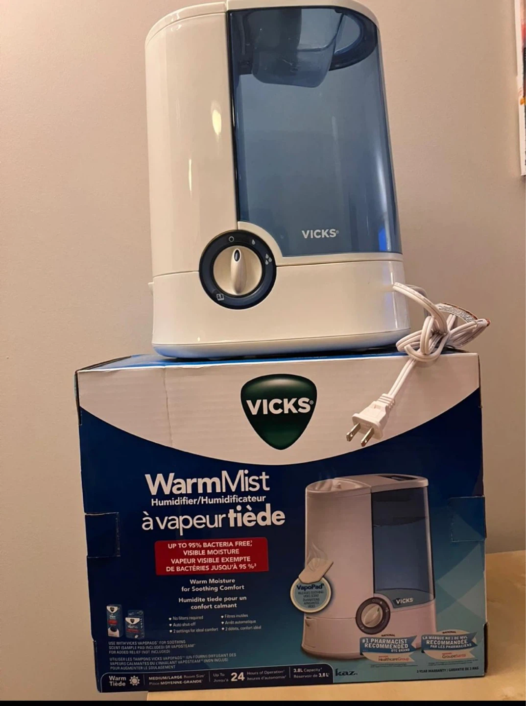 Vicks WarmMist Humidifier