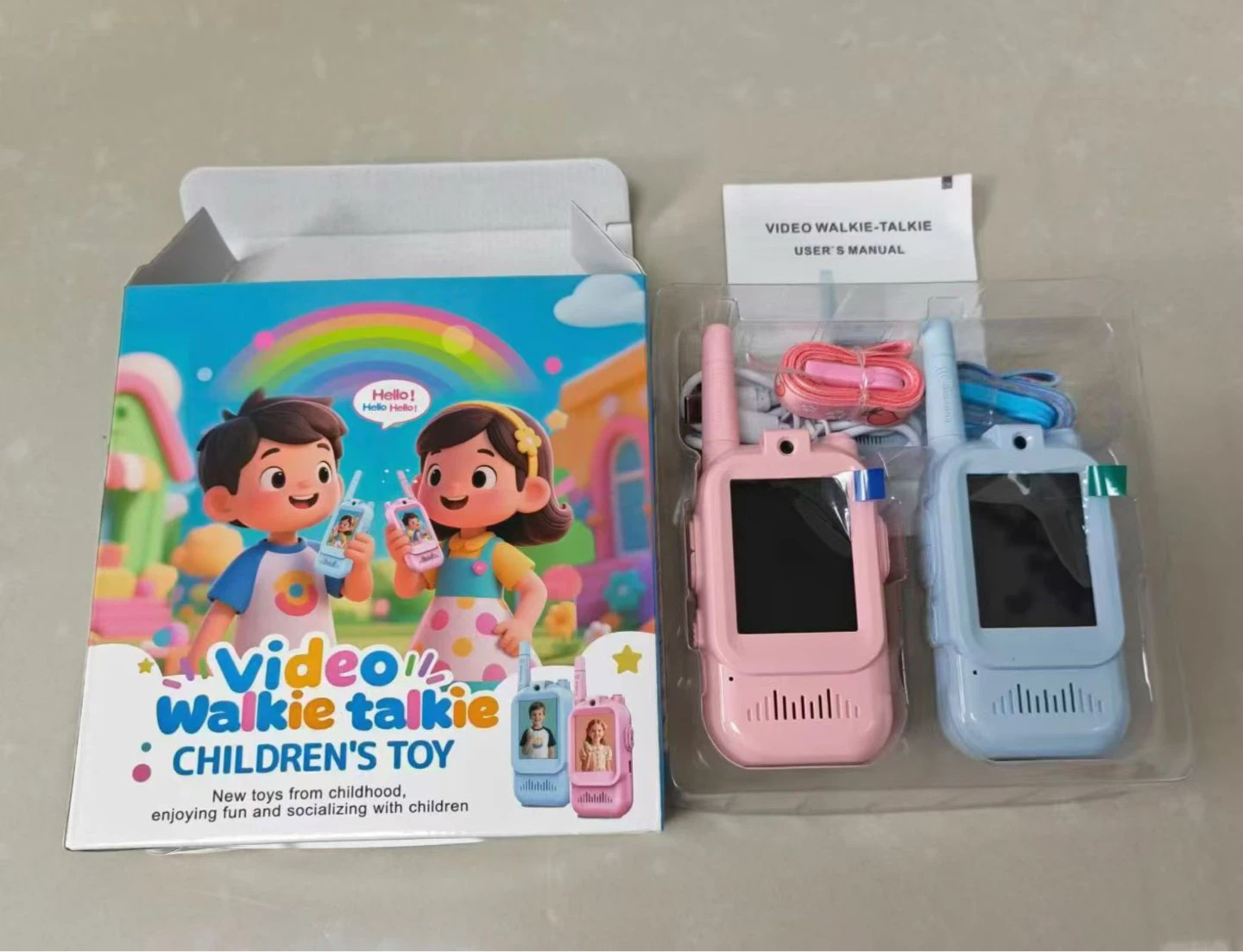 Children's Video Walkie Talkie Set