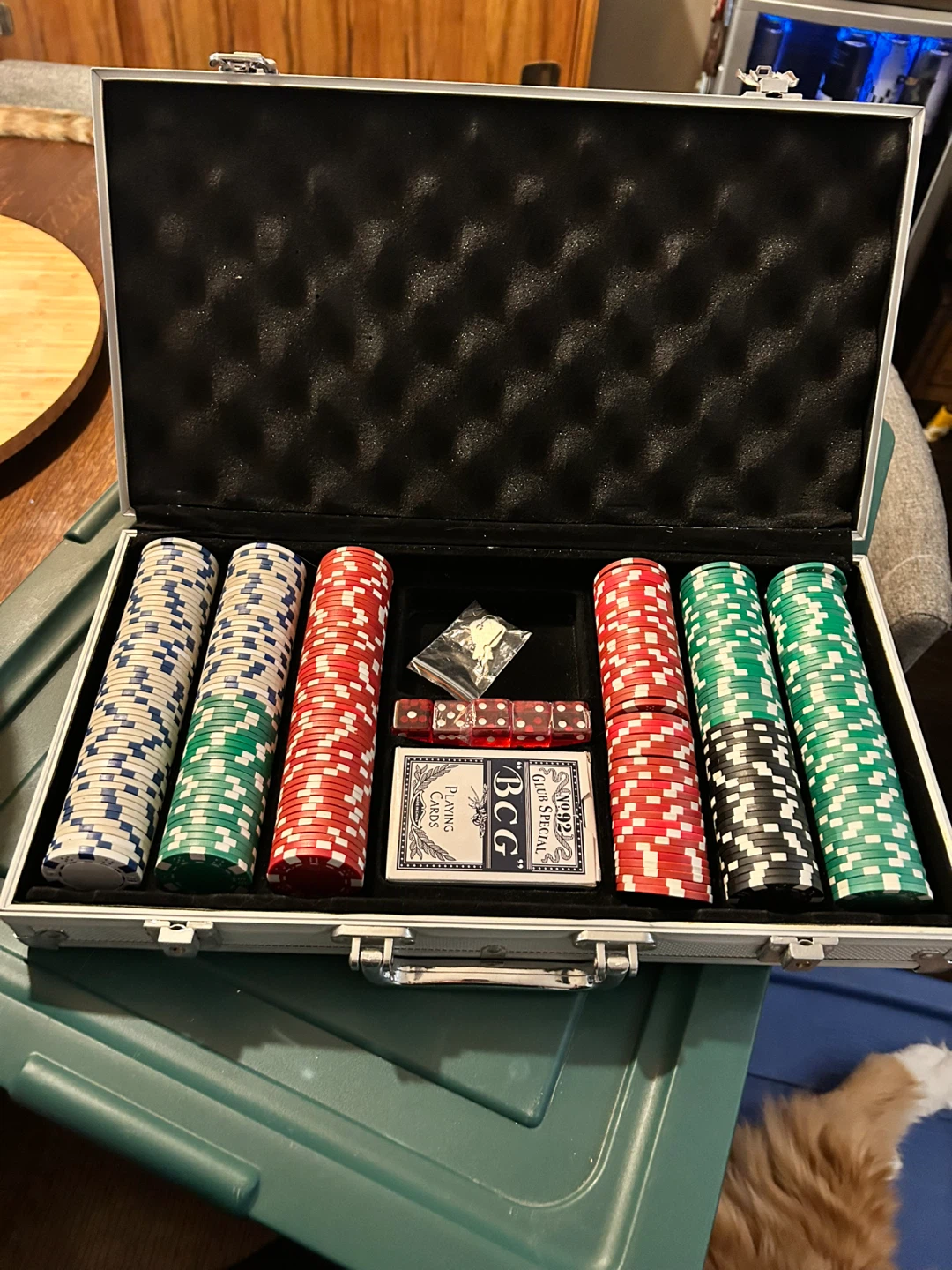 Poker Chip Set with Case