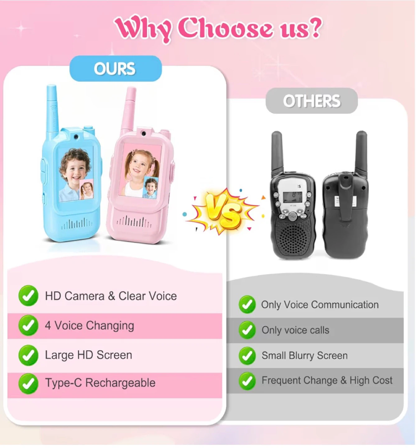 Children's Video Walkie Talkie Set - photo 5