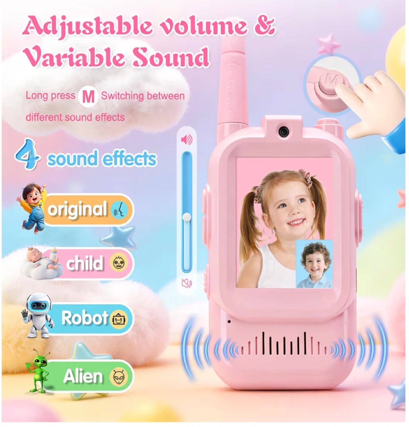 Children's Video Walkie Talkie Set - photo 4